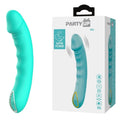 Party Up NIKI - Teal - Teal 15.4 cm USB Rechargeable Vibrator Party Up Discreet Intimate Essentials.