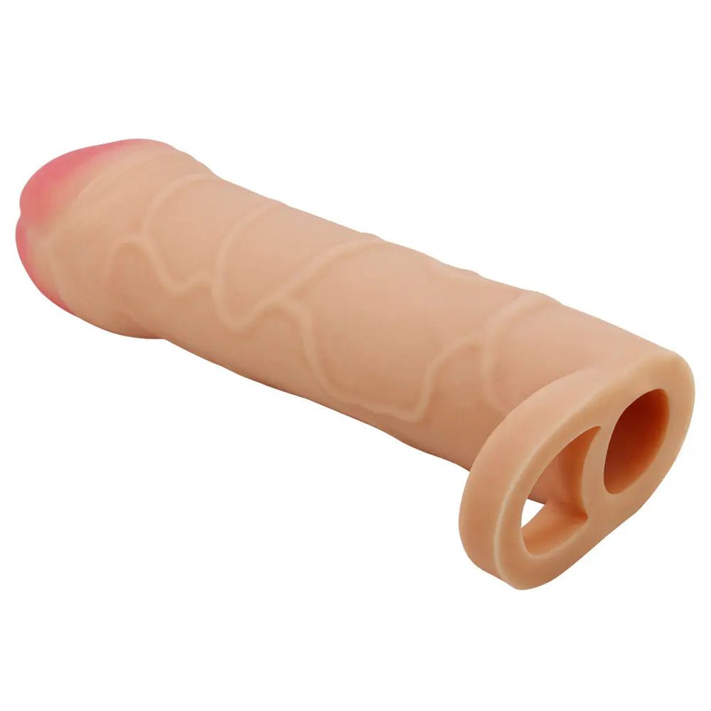 Shop affordable quality Party Up OWEN 1 Inch Extender Sleeve - 1 Inch Penis Extender Sleeve with Ball Strap - Discreet Intimate Essentials - SLEEVES - Party Up