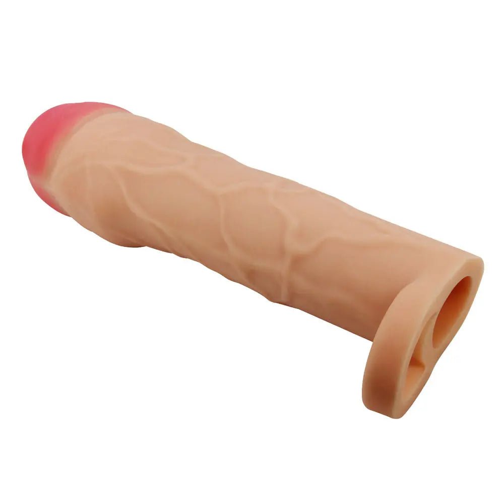 Shop affordable quality Party Up PATRICK 2 Inch Extender Sleeve - 2 Inch Penis Extender Sleeve with Ball Strap - Discreet Intimate Essentials - SLEEVES - Party Up