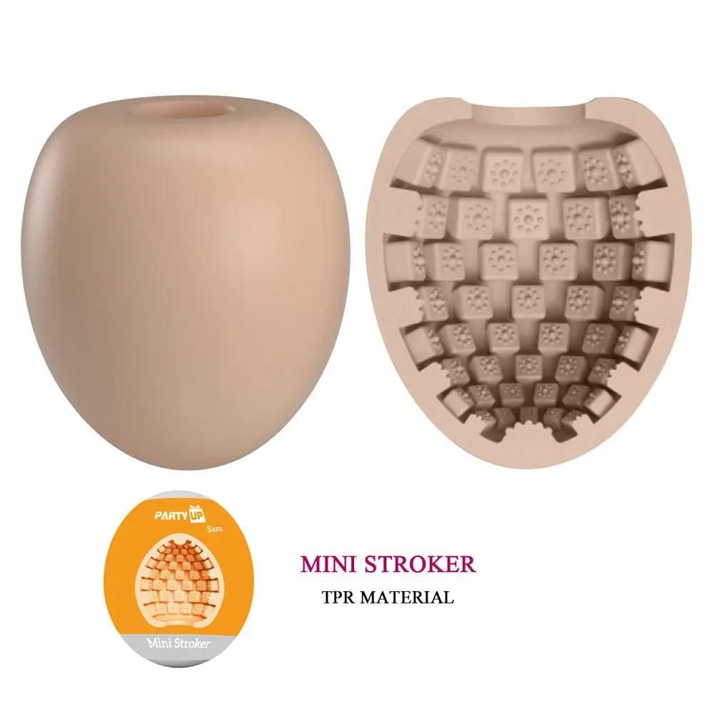 Party Up SAM Mini Stroker -  Mini Stroker Party Up Discreet Intimate Essentials.