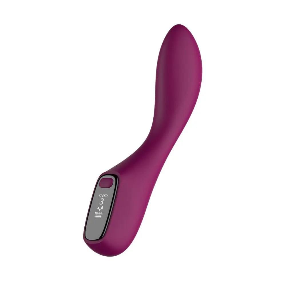 Passion Play G-Spot Vibrator with LED Screen -  19.2 cm USB Rechargeable G-Spot Vibrator Passion Play Discreet Intimate Essentials.