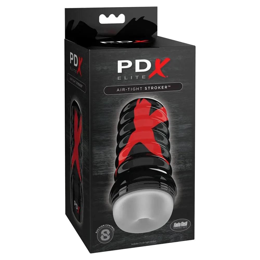 PDX Elite Air-Tight Stroker - Frosted -  Stroker Pipedream Discreet Intimate Essentials.