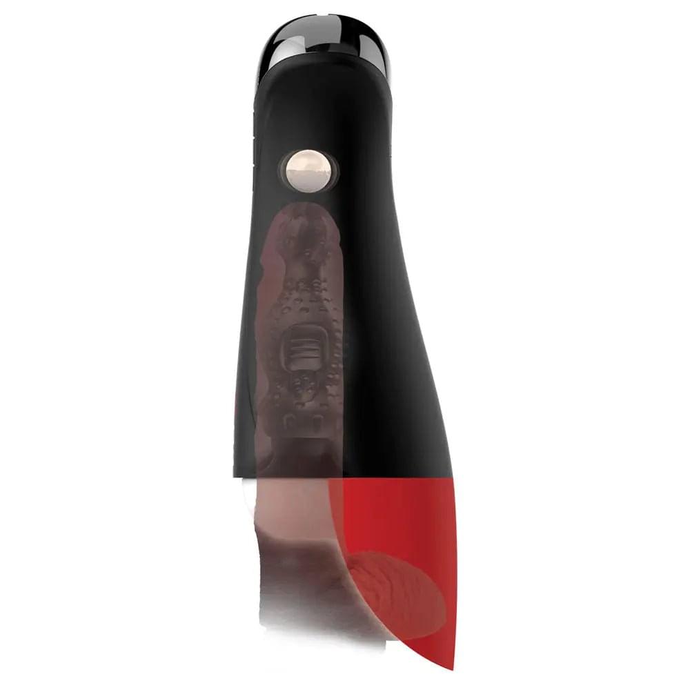 PDX Elite Fap-O-Matic Pro XL - /Red -  USB Rechargeable Auto Stroker Pipedream Discreet Intimate Essentials.