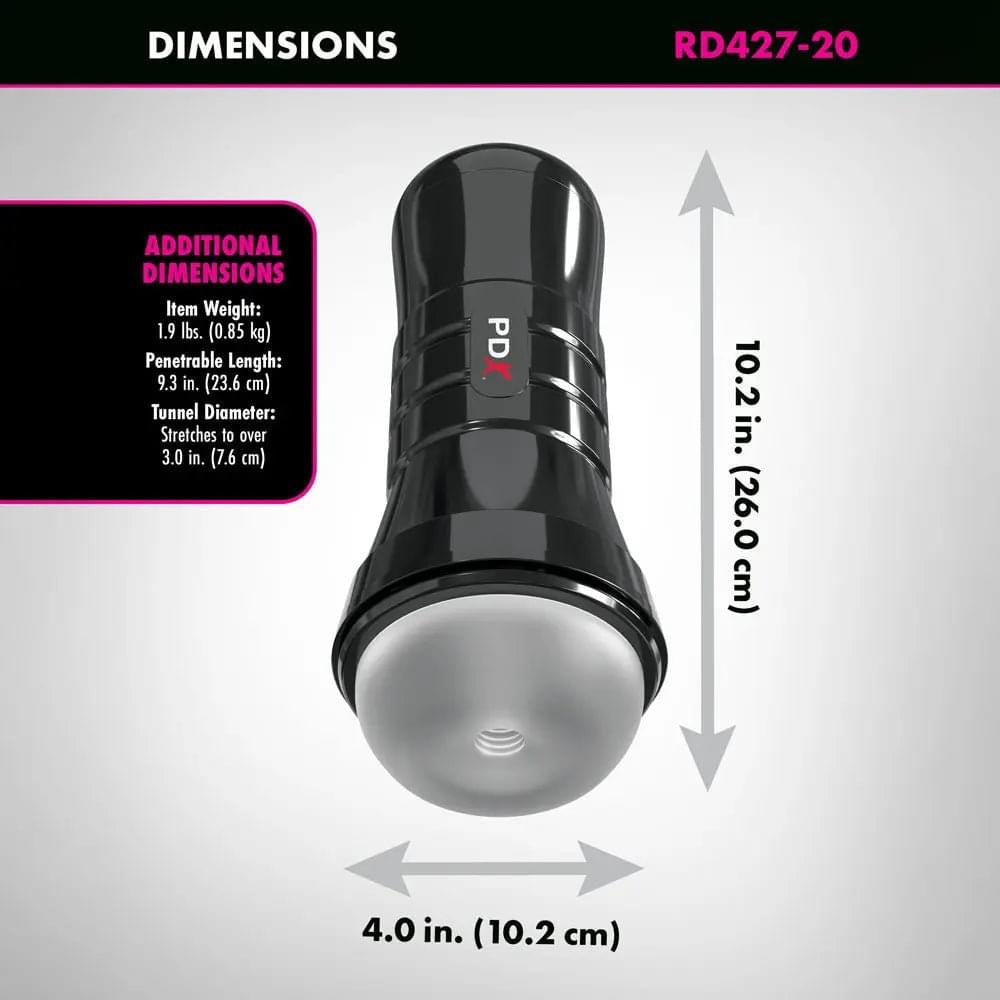 PDX Wet Pussies - Super Slide & Glide XXL -  Stroker Pipedream Discreet Intimate Essentials.