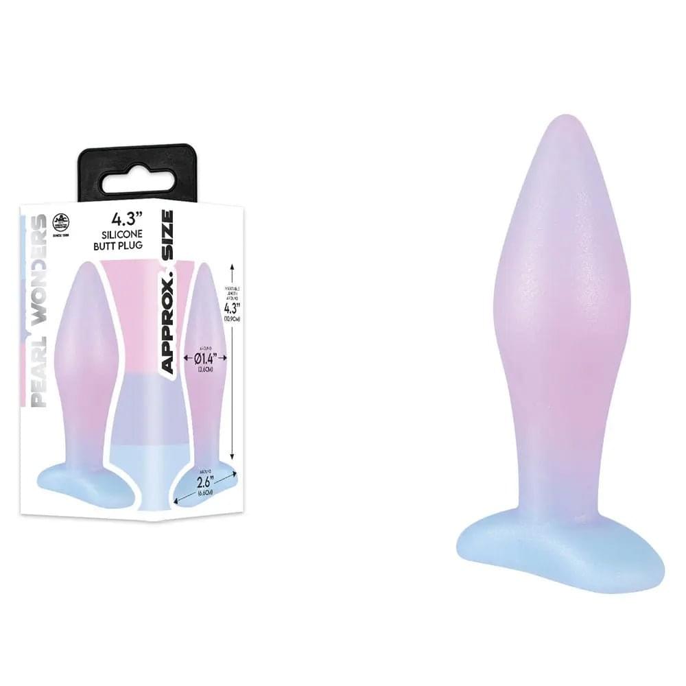 Pearl Wonders - Silicone Butt Plug -  10.9 cm Anal Plug Excellent Power Discreet Intimate Essentials.