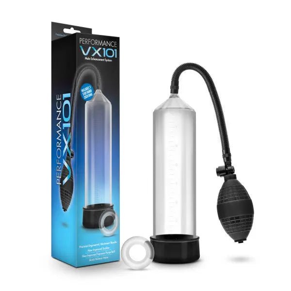 Shop affordable quality Performance VX101 Male Enhancement Pump - Clear Penis Pump - Discreet Intimate Essentials - PUMPS - Blush Novelties