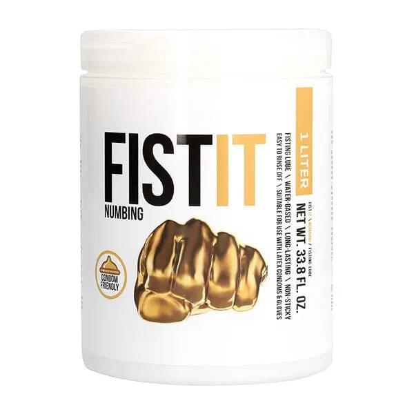Pharmquests Fist-It Numbing - Water Based Numbing Lubricant - 1000 ml Tub Shots Toys Discreet Intimate Essentials.
