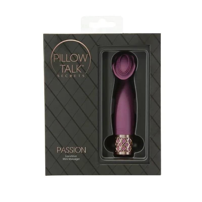 Pillow Talk Secrets Passion Massager Pillow Talk Discreet Intimate Essentials.