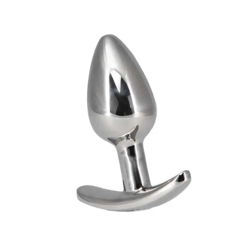 Pillow Talk Sneaky Luxurious Stainless Steel Anal Plug w Swarovski Crystal Pillow Talk Discreet Intimate Essentials.