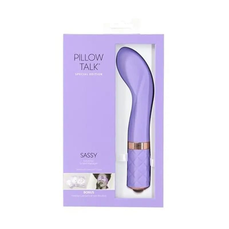 Pillow Talk Special Edition Sassy G Spot Massager Purple Pillow Talk Discreet Intimate Essentials.