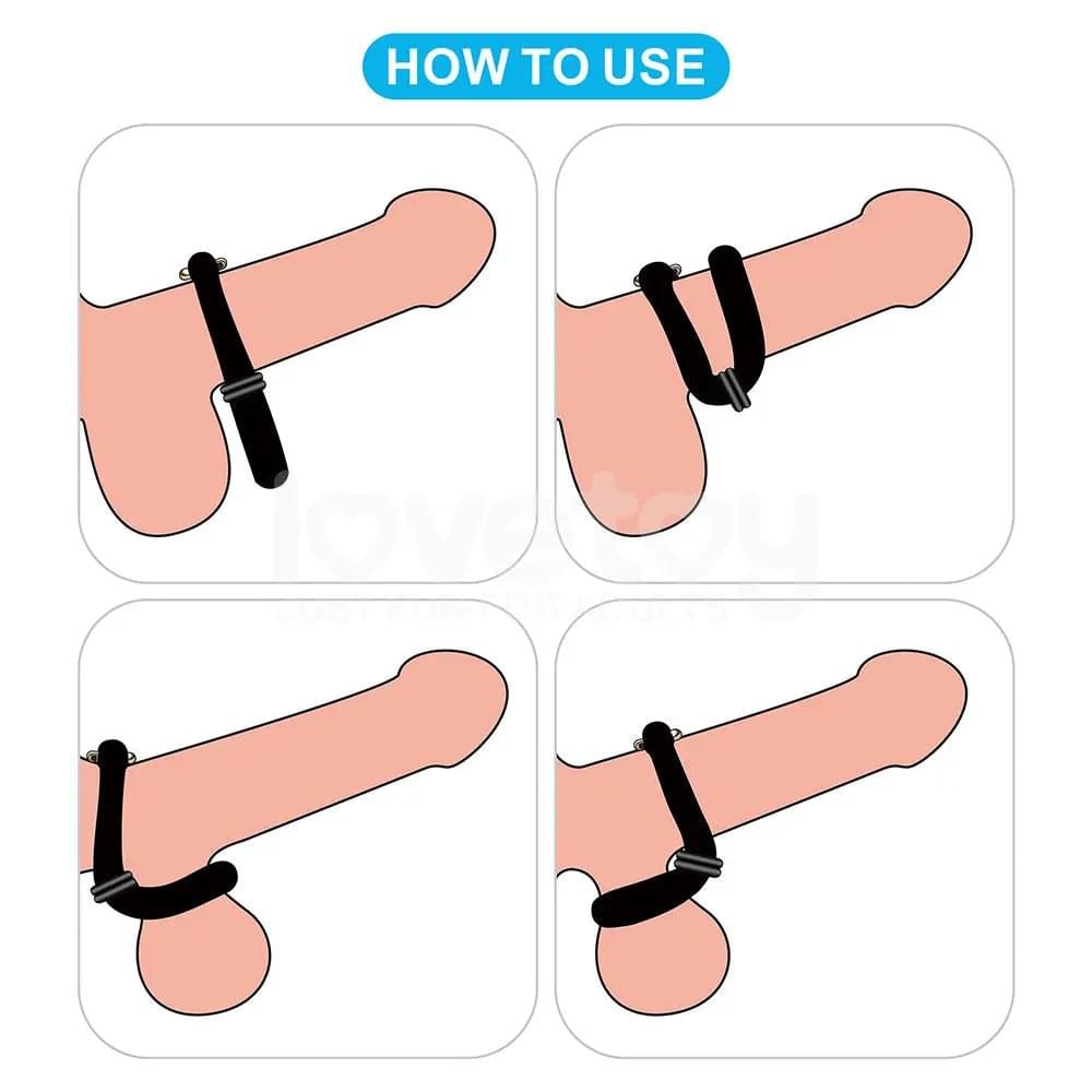 Pinnacle Pro Anyfit Plus Stretcher -  Adjustable Cock Ring Lovetoy Discreet Intimate Essentials.