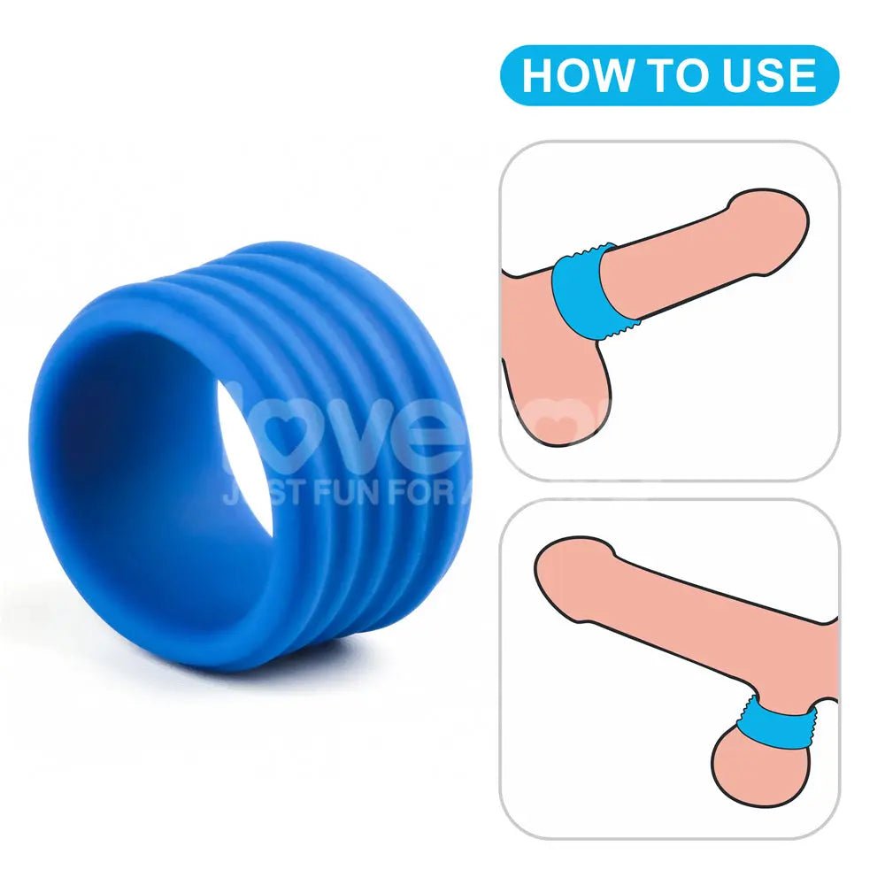 Shop affordable quality Pinnacle Pro Deep Rib Grip - Cock Ring - Discreet Intimate Essentials - COCK RINGS - Lovetoy