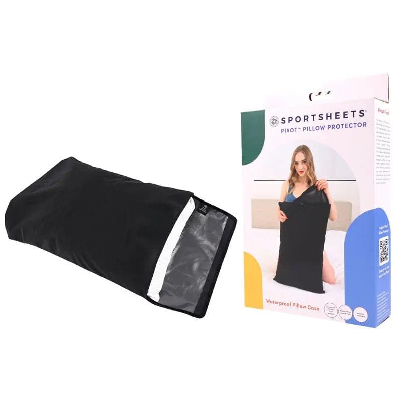 Pivot Pillow Protector -  Waterproof Pillow Protector Sportsheets Discreet Intimate Essentials.