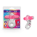 Shop affordable quality Play With Me Delight Vibrating C-Ring - Clear/ Vibrating Cock Ring - Discreet Intimate Essentials - COCK RINGS - Blush Novelties