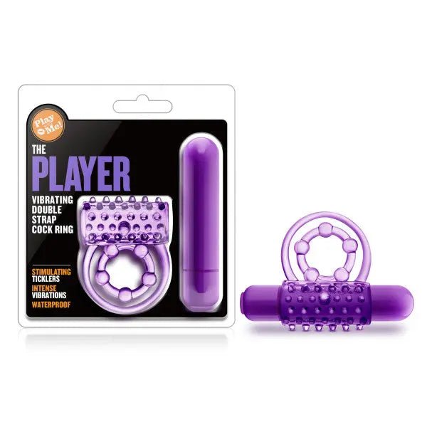 Shop affordable quality Play With Me - The Player - Vibrating Cock & Ball Rings - Discreet Intimate Essentials - COCK RINGS - Blush Novelties