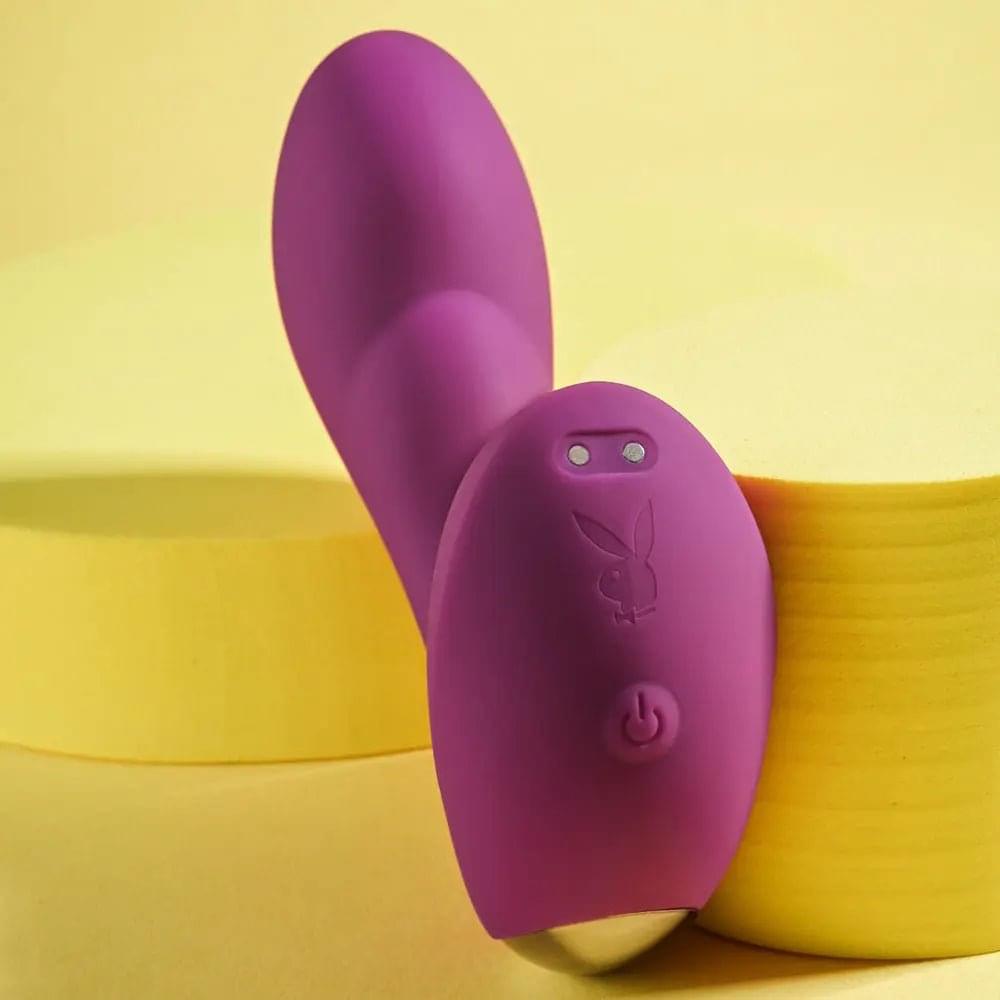 Playboy Pleasure ARCH -  14.1 cm USB Rechargeable G-Spot Vibrator Playboy Pleasure Discreet Intimate Essentials.