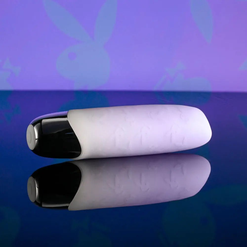Shop affordable quality Playboy Pleasure BUNNY BUNCH - Pearl 11.3 cm USB Rechargeable Bullet - Discreet Intimate Essentials - BULLETS & EGGS - Playboy Pleasure