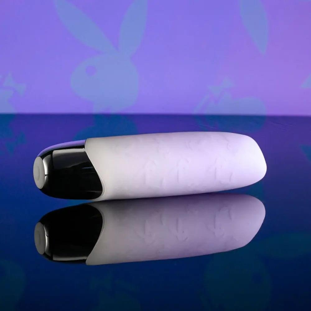 Playboy Pleasure BUNNY BUNCH - Pearl 11.3 cm USB Rechargeable Bullet Playboy Pleasure Discreet Intimate Essentials.