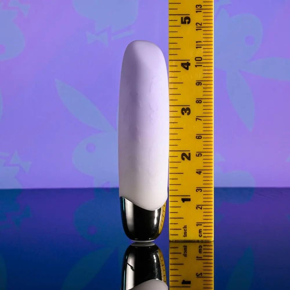 Playboy Pleasure BUNNY BUNCH - Pearl 11.3 cm USB Rechargeable Bullet Playboy Pleasure Discreet Intimate Essentials.