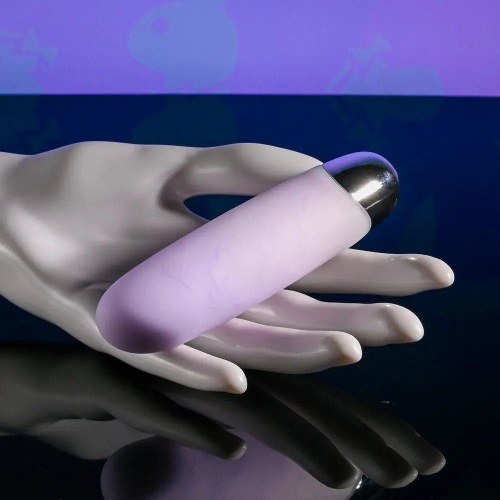 Shop affordable quality Playboy Pleasure BUNNY BUNCH - Pearl 11.3 cm USB Rechargeable Bullet - Discreet Intimate Essentials - BULLETS & EGGS - Playboy Pleasure