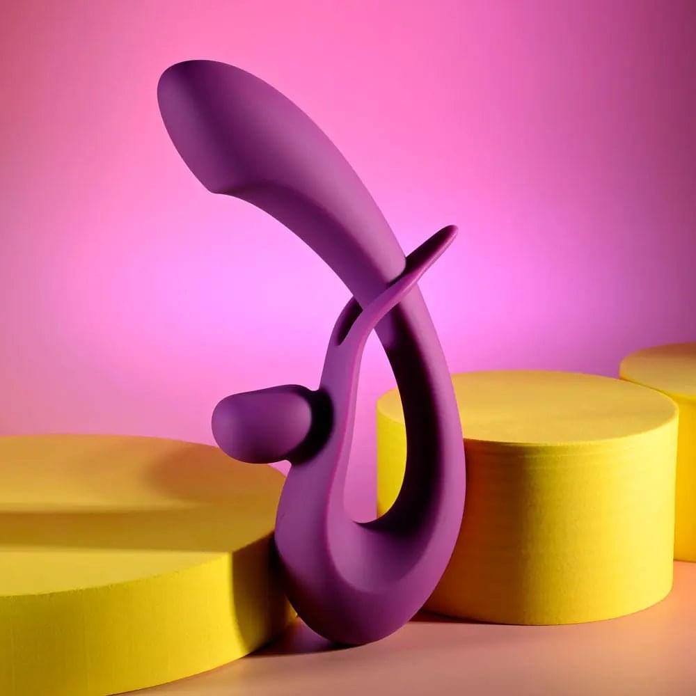 Playboy Pleasure CHA CHA SLIDE -  20 cm USB Rechargeable Rabbit Vibrator Playboy Pleasure Discreet Intimate Essentials.