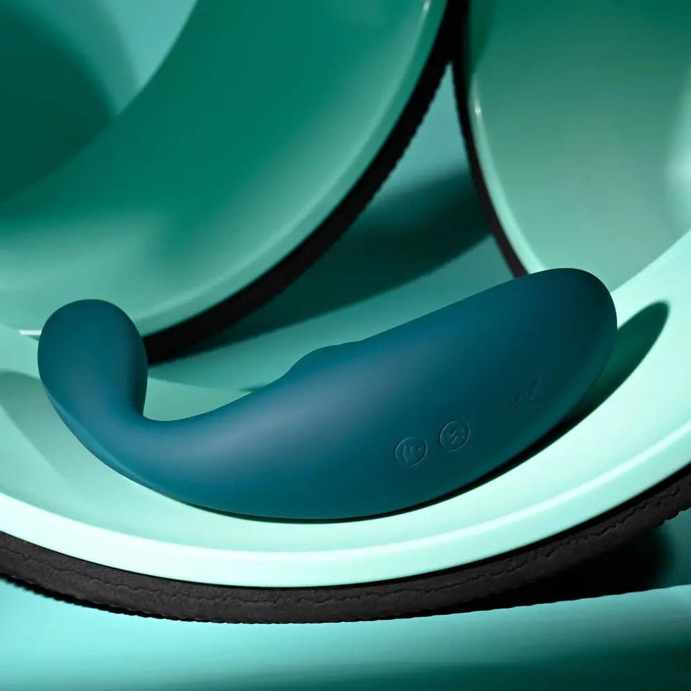 Playboy Pleasure CHARMER -  USB Rechargeable Vibrator with Clitoral Suction Playboy Pleasure Discreet Intimate Essentials.
