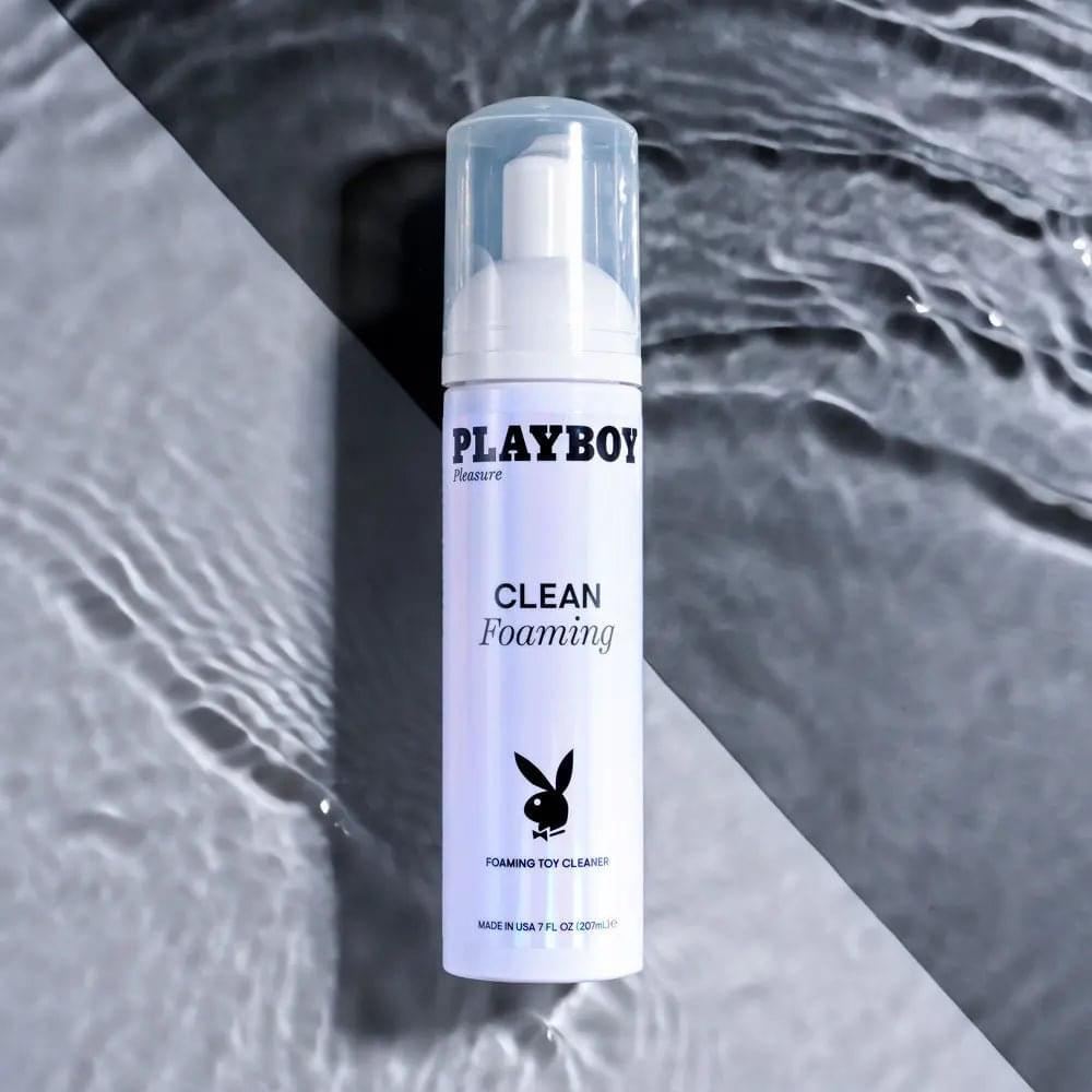 Playboy Pleasure CLEAN FOAMING - Foaming Toy Cleaner - 207 ml Bottle Playboy Pleasure Discreet Intimate Essentials.