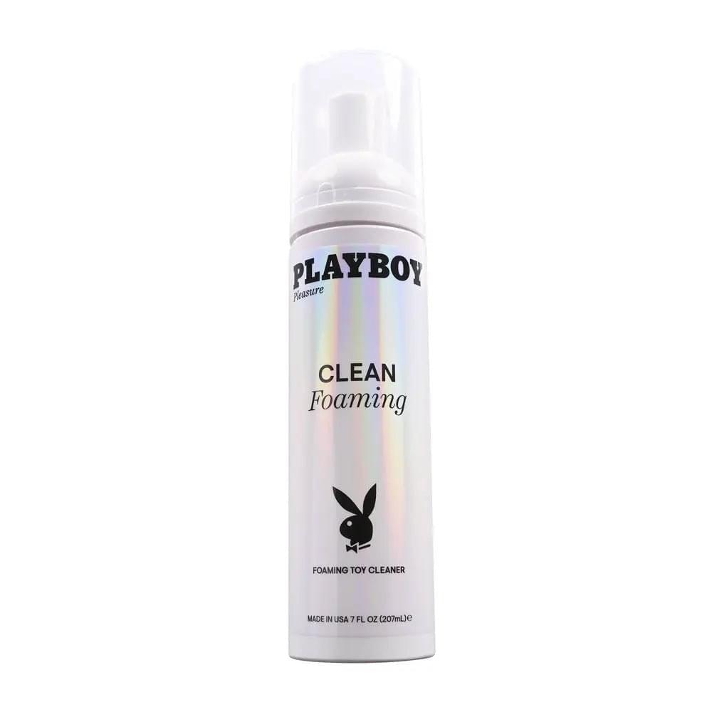 Playboy Pleasure CLEAN FOAMING - Foaming Toy Cleaner - 207 ml Bottle Playboy Pleasure Discreet Intimate Essentials.