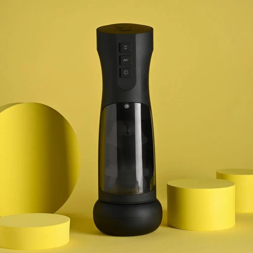 Playboy Pleasure END GAME - USB Rechargeable Vibrating & Self Sanitising Stroker Playboy Pleasure Discreet Intimate Essentials.