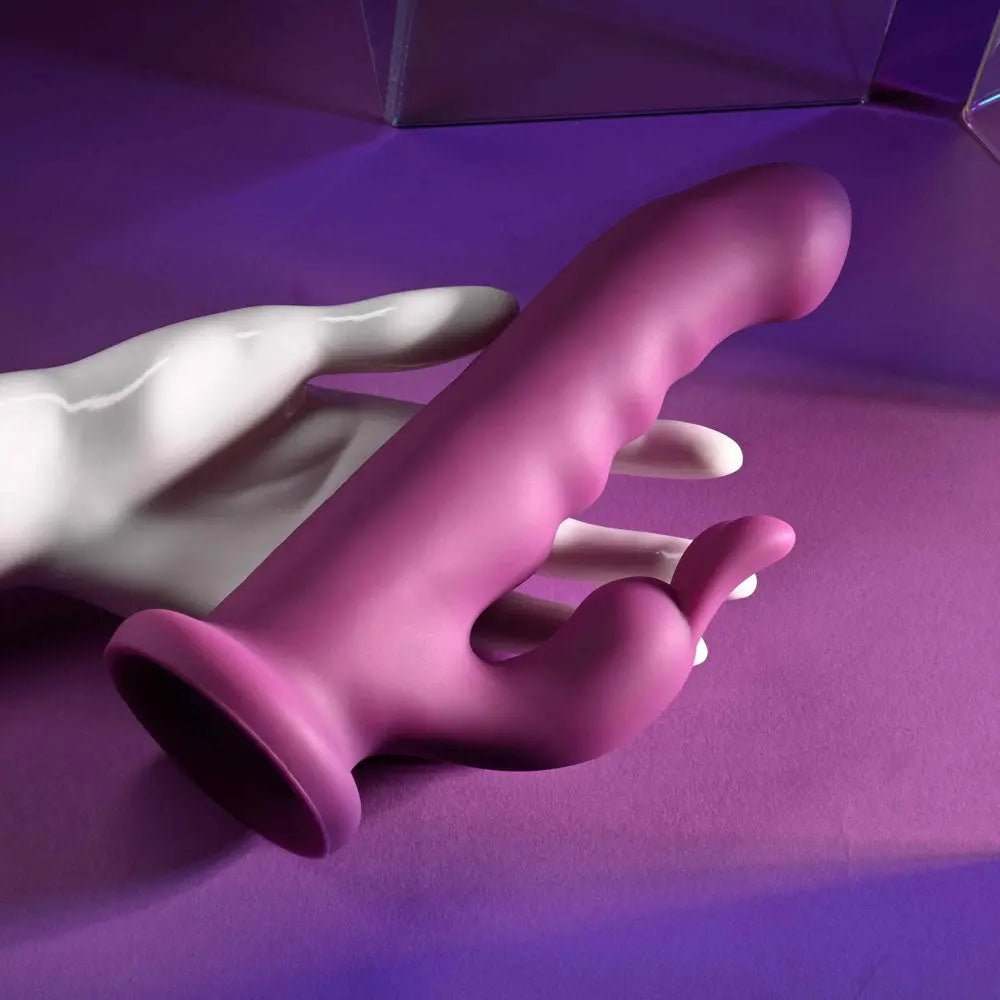 Shop affordable quality Playboy Pleasure FLUFFLE - 19.7 cm USB Rechargeable Rabbit Vibrator - Discreet Intimate Essentials - VIBRATORS - Playboy Pleasure