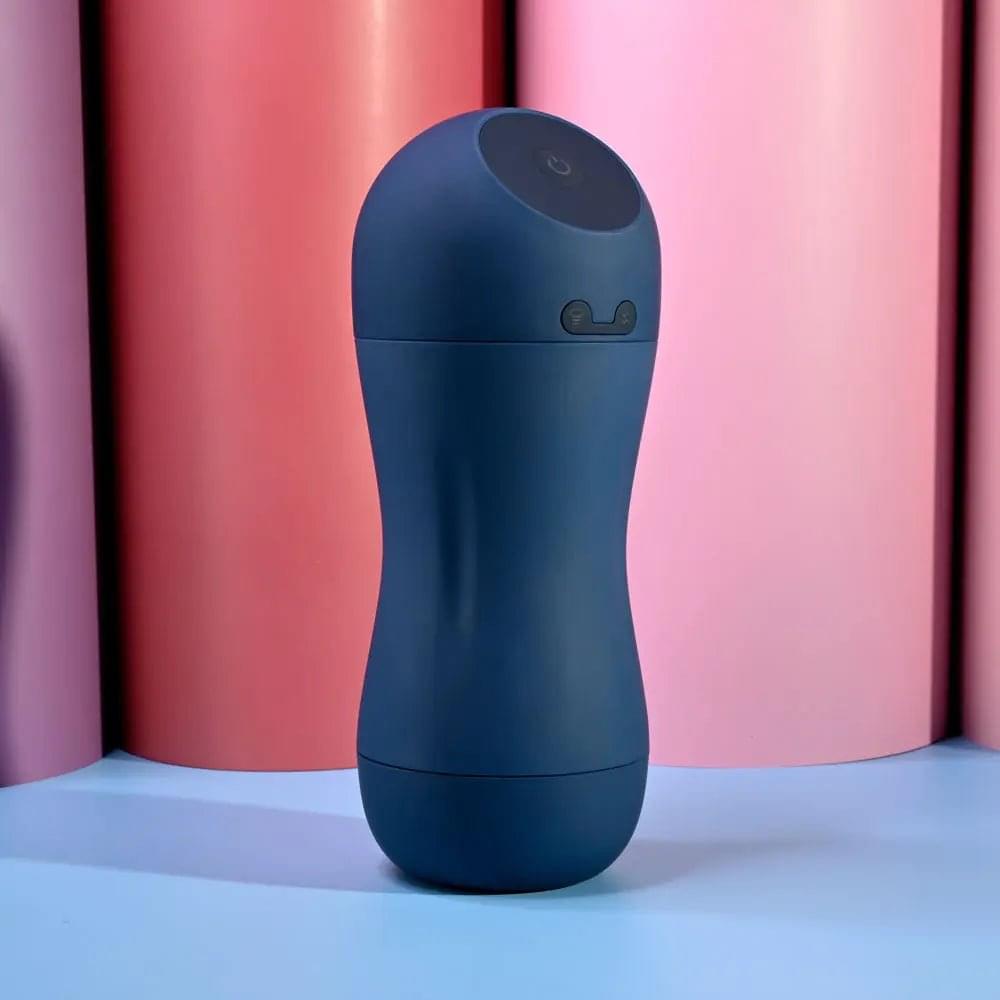 Playboy Pleasure GUSTO - USB Rechargeable Vibrating & Sucking Masturbator Playboy Pleasure Discreet Intimate Essentials.