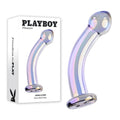 Playboy Pleasure JEWELS KING -  Glass 16.3 cm Dildo Playboy Pleasure Discreet Intimate Essentials.