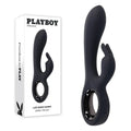 Shop affordable quality Playboy Pleasure LATE NIGHT BUNNY - 20 cm USB Rechargeable Rabbit Vibrator - Discreet Intimate Essentials - VIBRATORS - Playboy Pleasure