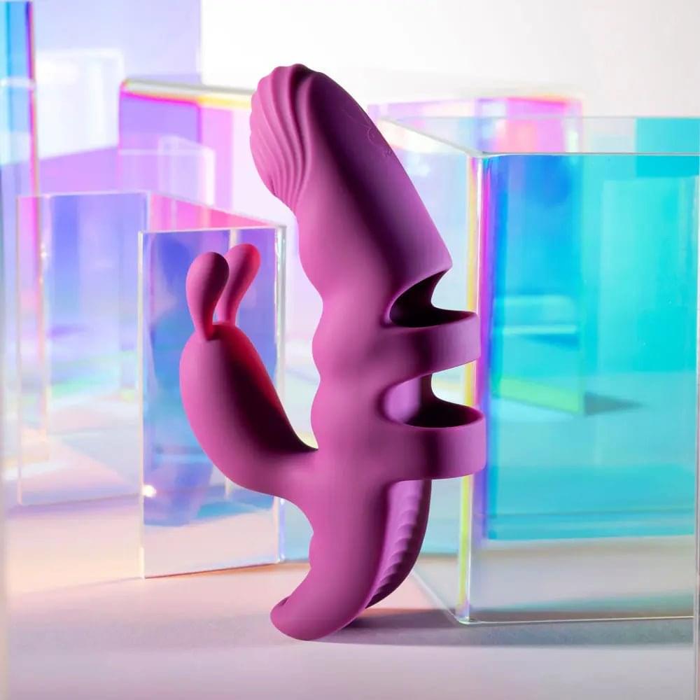Playboy Pleasure LEND A HAND -  USB Rechargeable Finger Vibrator Playboy Pleasure Discreet Intimate Essentials.