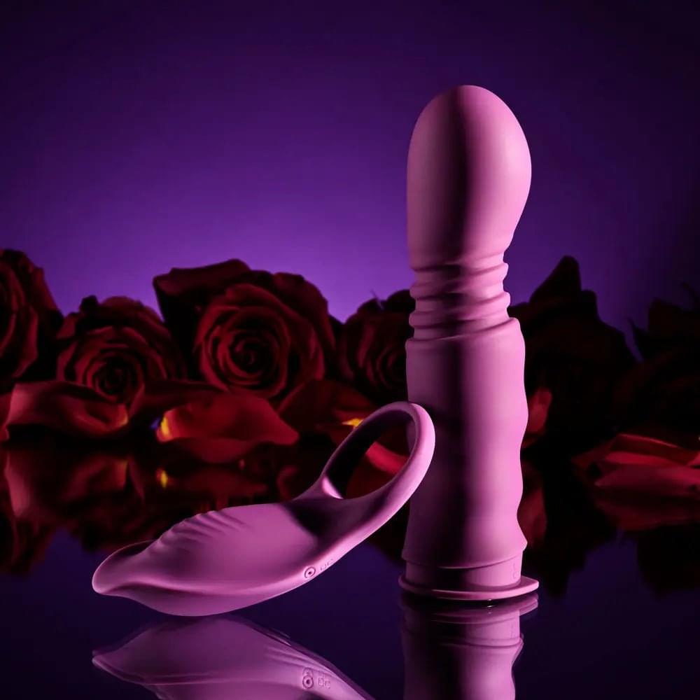 Playboy Pleasure MATCH PLAY -  USB Rechargeable with C-Ring Attachment Playboy Pleasure Discreet Intimate Essentials.