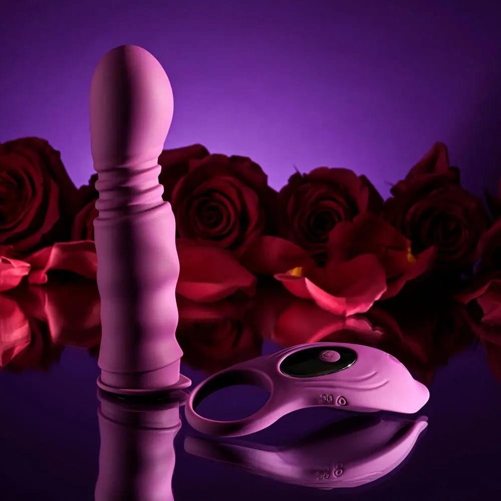 Playboy Pleasure MATCH PLAY -  USB Rechargeable with C-Ring Attachment Playboy Pleasure Discreet Intimate Essentials.