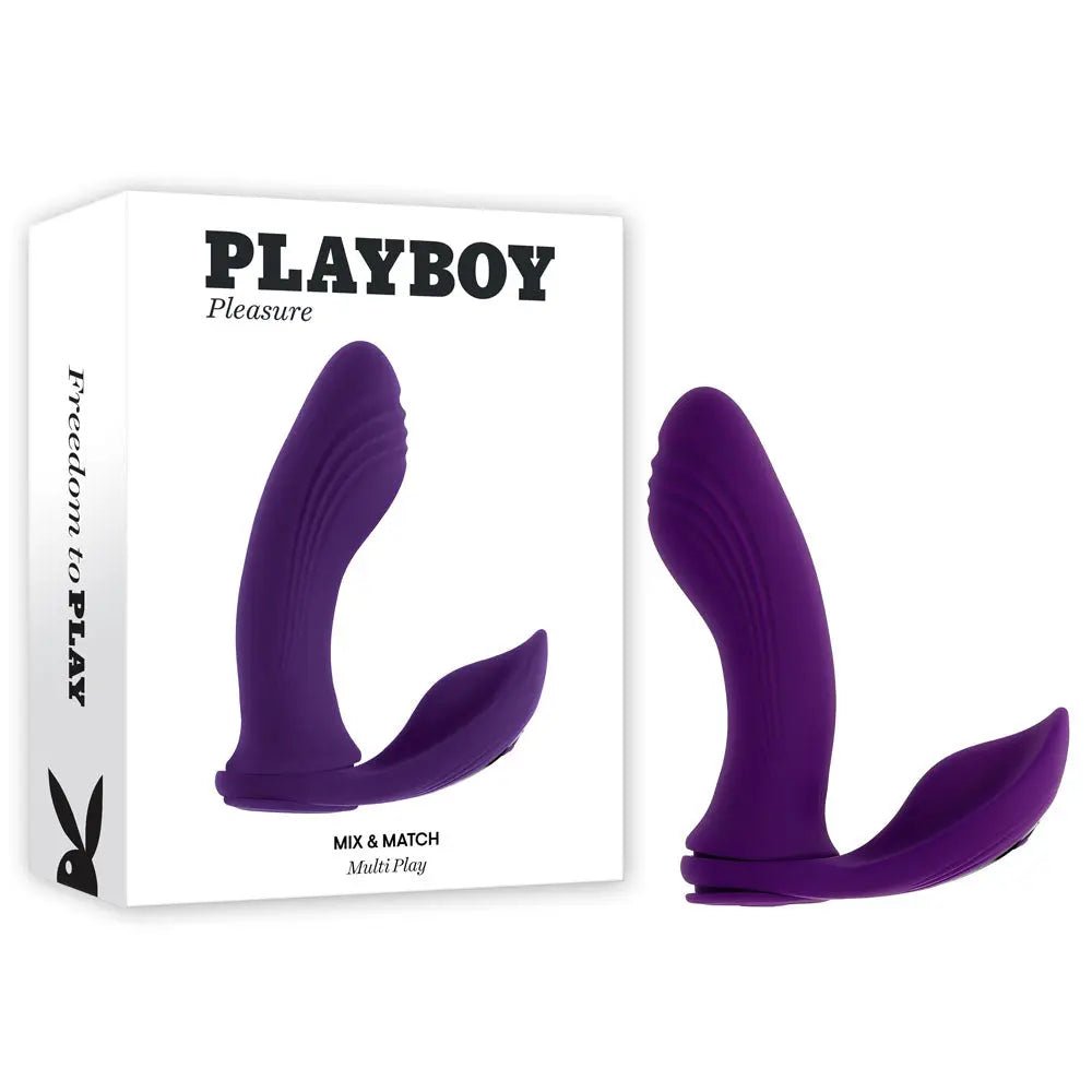 Shop affordable quality Playboy Pleasure MIX & MATCH - USB Rechargeable with C-Ring Attachment - Discreet Intimate Essentials - VIBRATORS - Playboy Pleasure