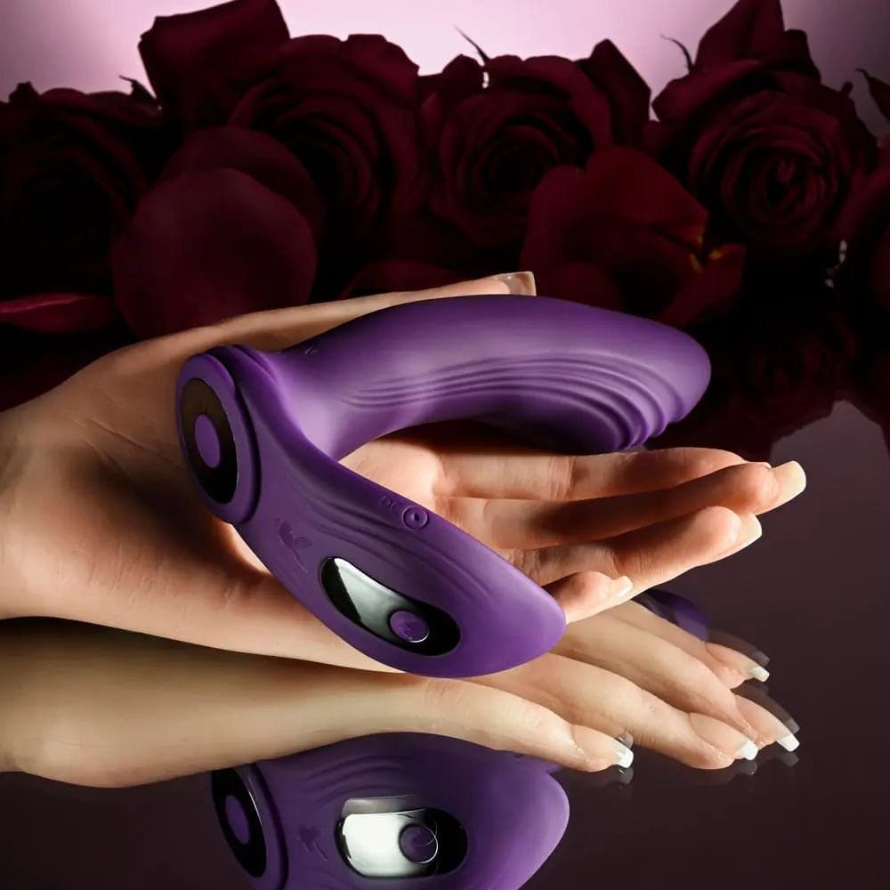Playboy Pleasure MIX & MATCH -  USB Rechargeable with C-Ring Attachment Playboy Pleasure Discreet Intimate Essentials.