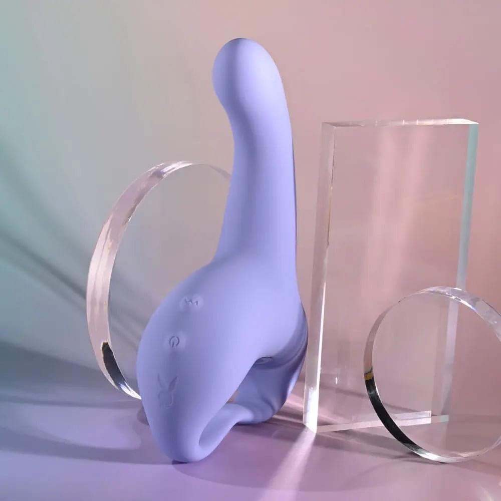 Playboy Pleasure NICE TO MEET YOU -  19.5 cm USB Rechargeable Vibrator Playboy Pleasure Discreet Intimate Essentials.