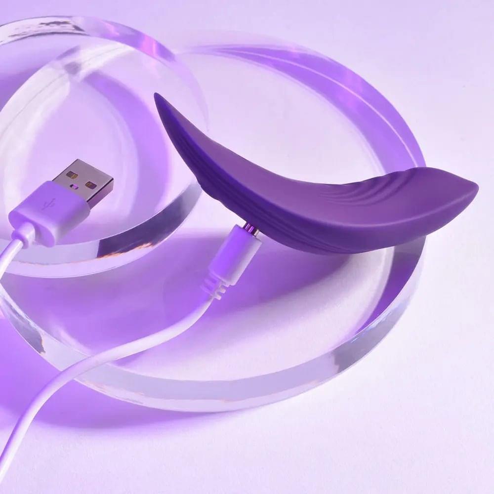 Playboy Pleasure OUR LITTLE SECRET -  USB Rechargeable Panty Vibrator with Wireless Remote Control Playboy Pleasure Discreet Intimate Essentials.