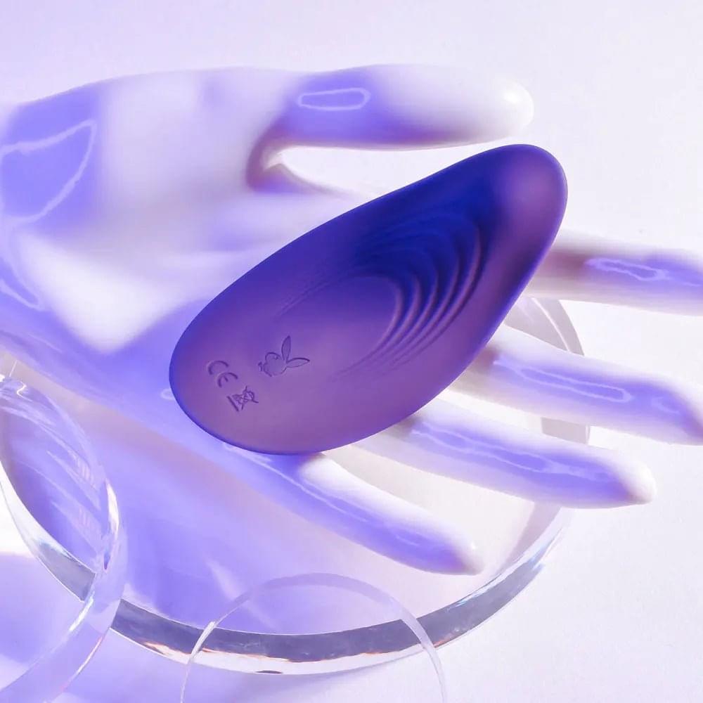 Playboy Pleasure OUR LITTLE SECRET -  USB Rechargeable Panty Vibrator with Wireless Remote Control Playboy Pleasure Discreet Intimate Essentials.