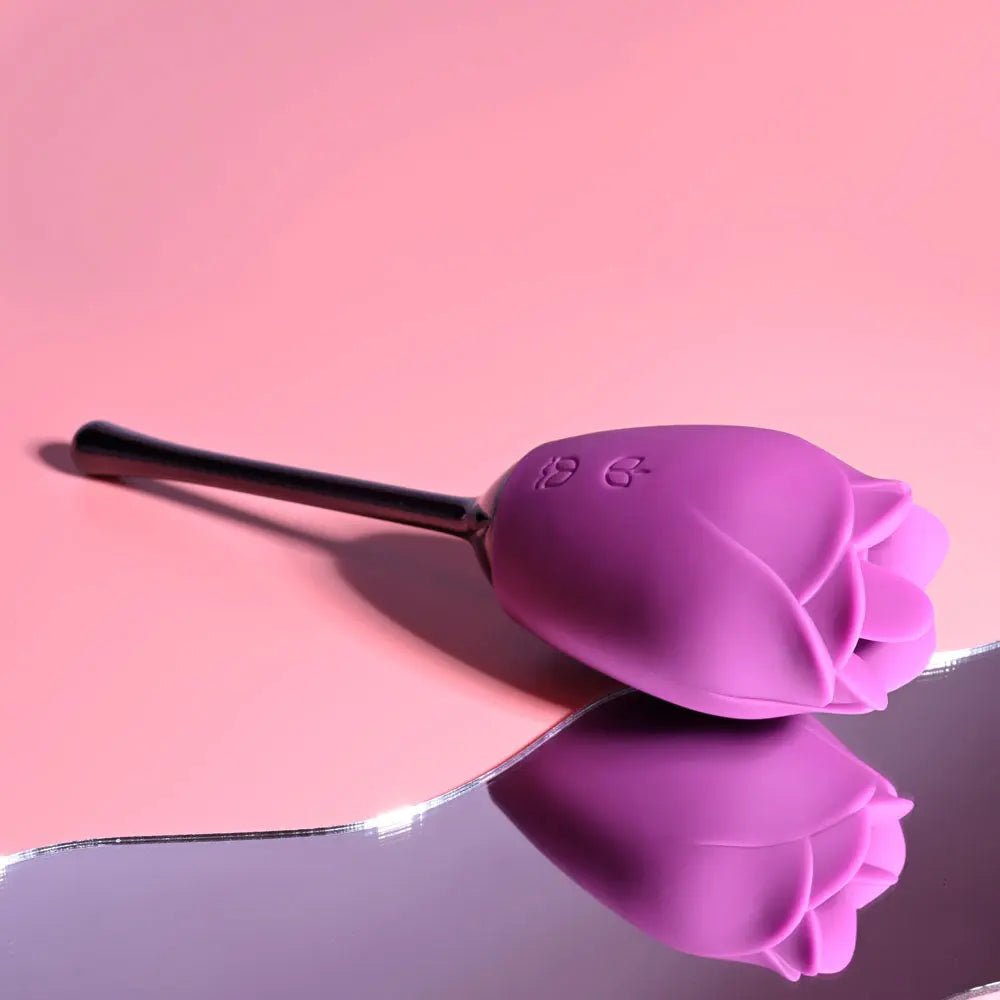 Shop affordable quality Playboy Pleasure PETAL - USB Rechargeable Flicking Stimulator - Discreet Intimate Essentials - STIMULATORS - Playboy Pleasure