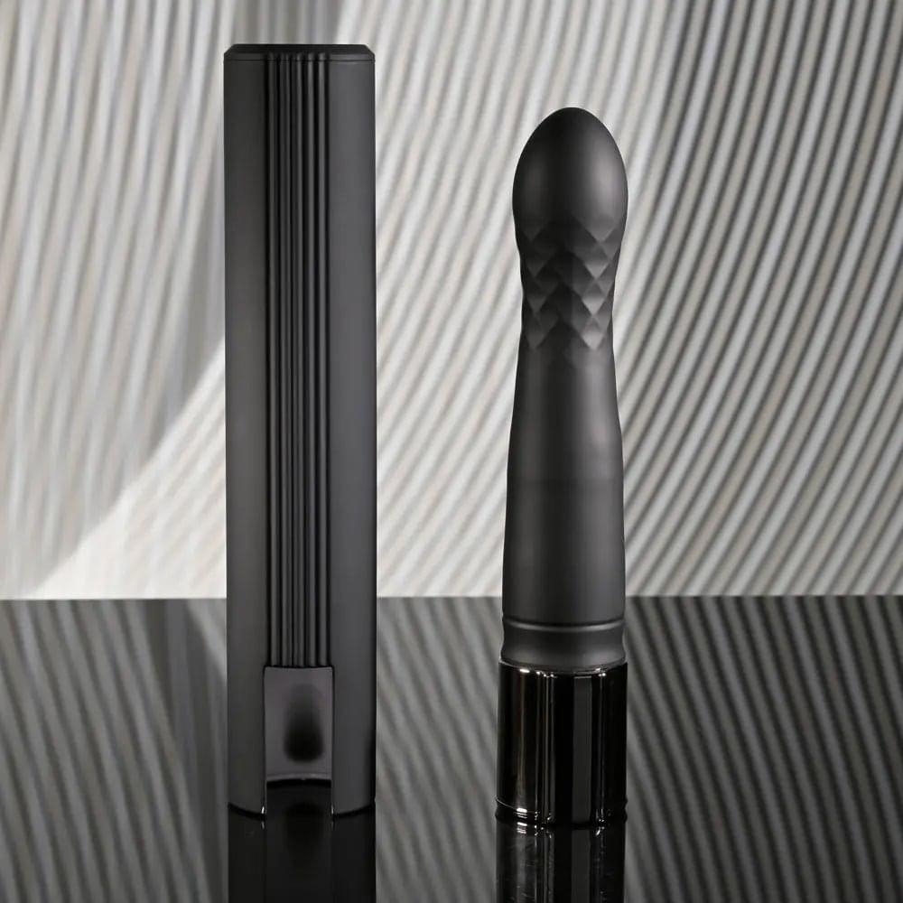 Playboy Pleasure PLEASURE ZONE -  21.4 cm Rechargeable Vibrator with USB Charging Dock Playboy Pleasure Discreet Intimate Essentials.