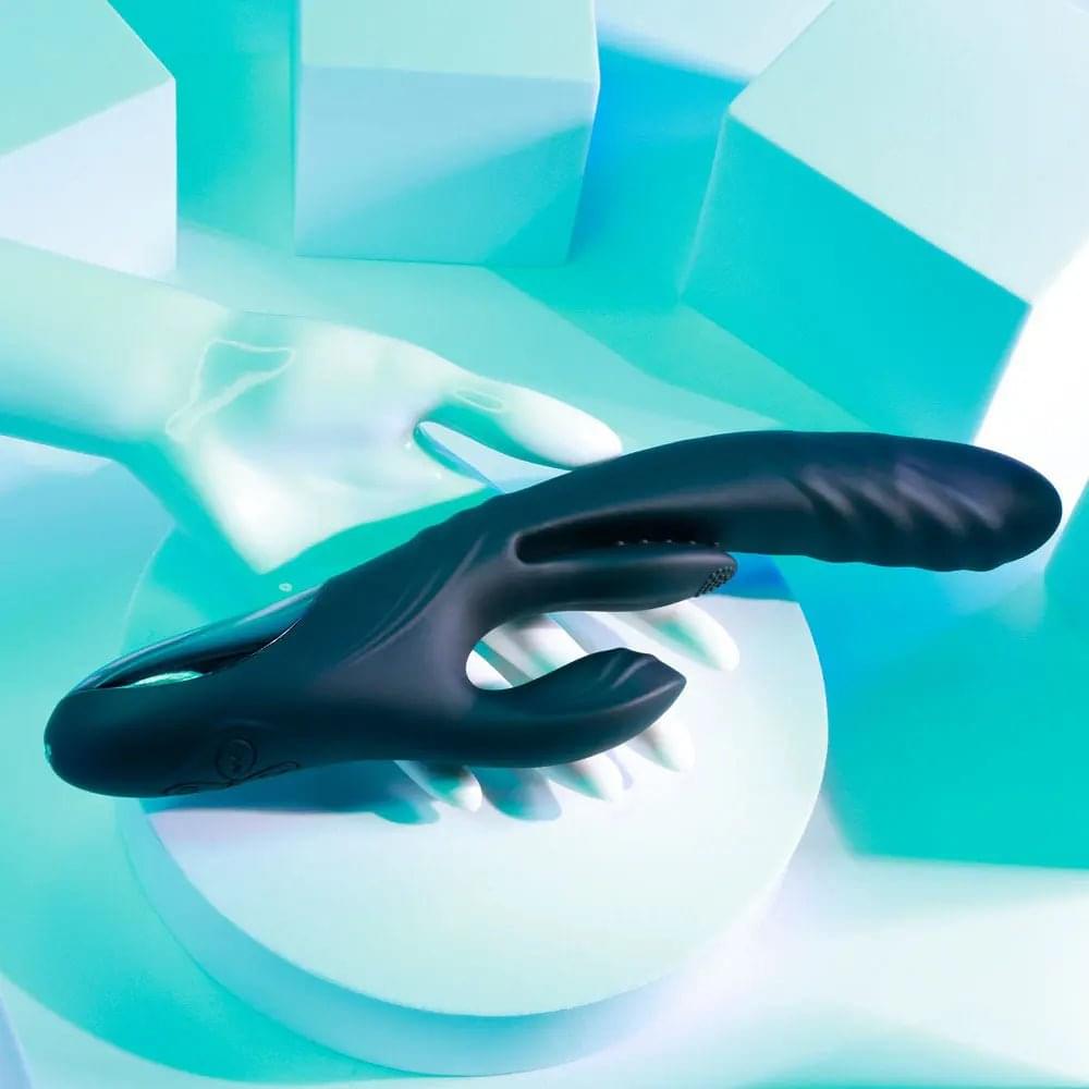 Playboy Pleasure RAPID RABBIT -  26.4 cm USB Rechargeable Rabbit Vibrator Playboy Pleasure Discreet Intimate Essentials.