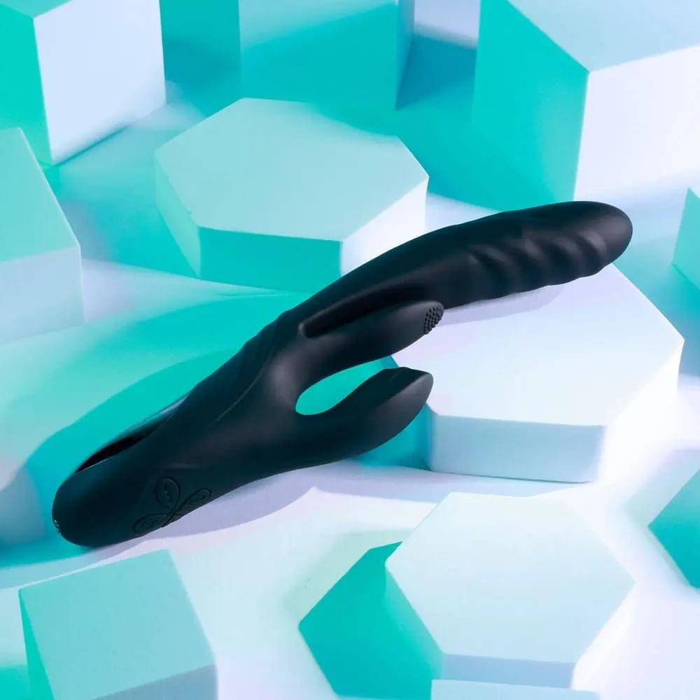 Playboy Pleasure RAPID RABBIT -  26.4 cm USB Rechargeable Rabbit Vibrator Playboy Pleasure Discreet Intimate Essentials.