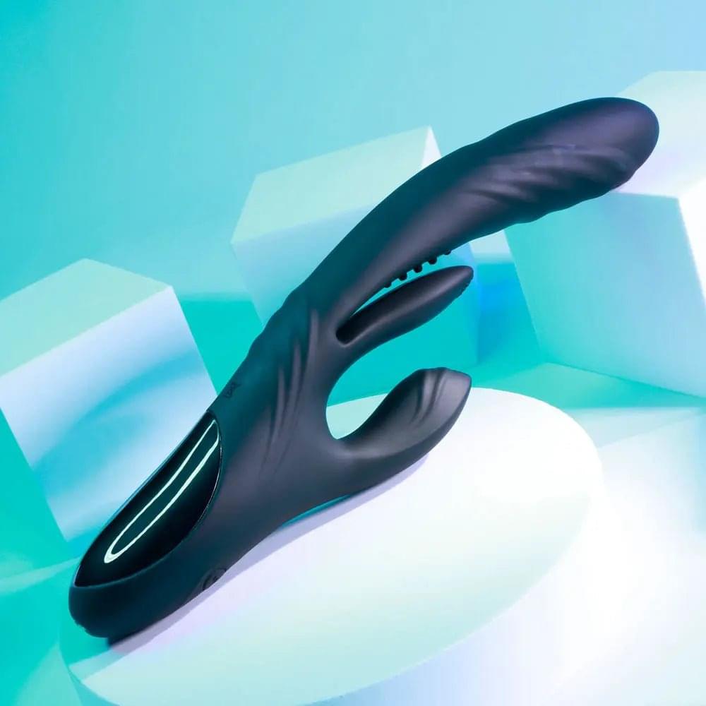 Playboy Pleasure RAPID RABBIT -  26.4 cm USB Rechargeable Rabbit Vibrator Playboy Pleasure Discreet Intimate Essentials.