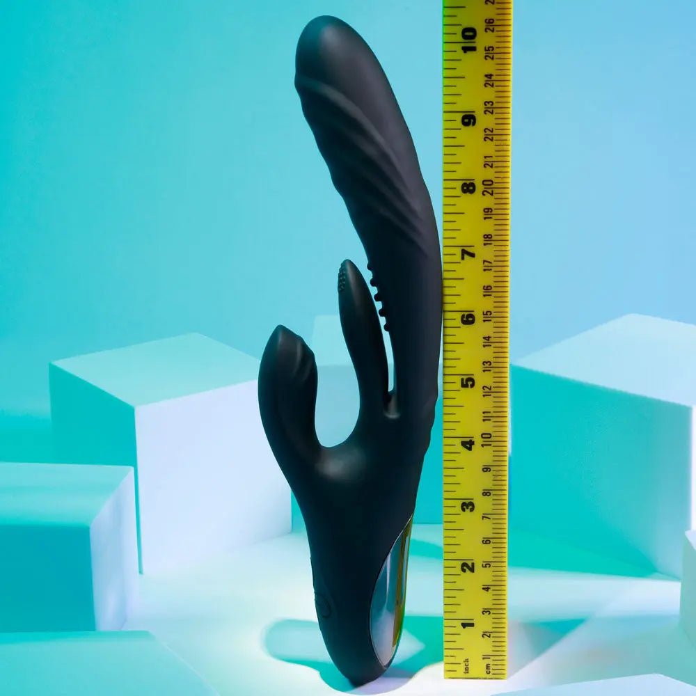 Shop affordable quality Playboy Pleasure RAPID RABBIT - 26.4 cm USB Rechargeable Rabbit Vibrator - Discreet Intimate Essentials - VIBRATORS-RABBIT - Playboy Pleasure