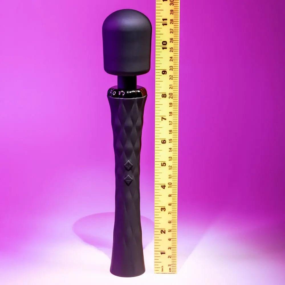Playboy Pleasure ROYAL -  29.2 cm USB Rechargeable Massage Wand Playboy Pleasure Discreet Intimate Essentials.