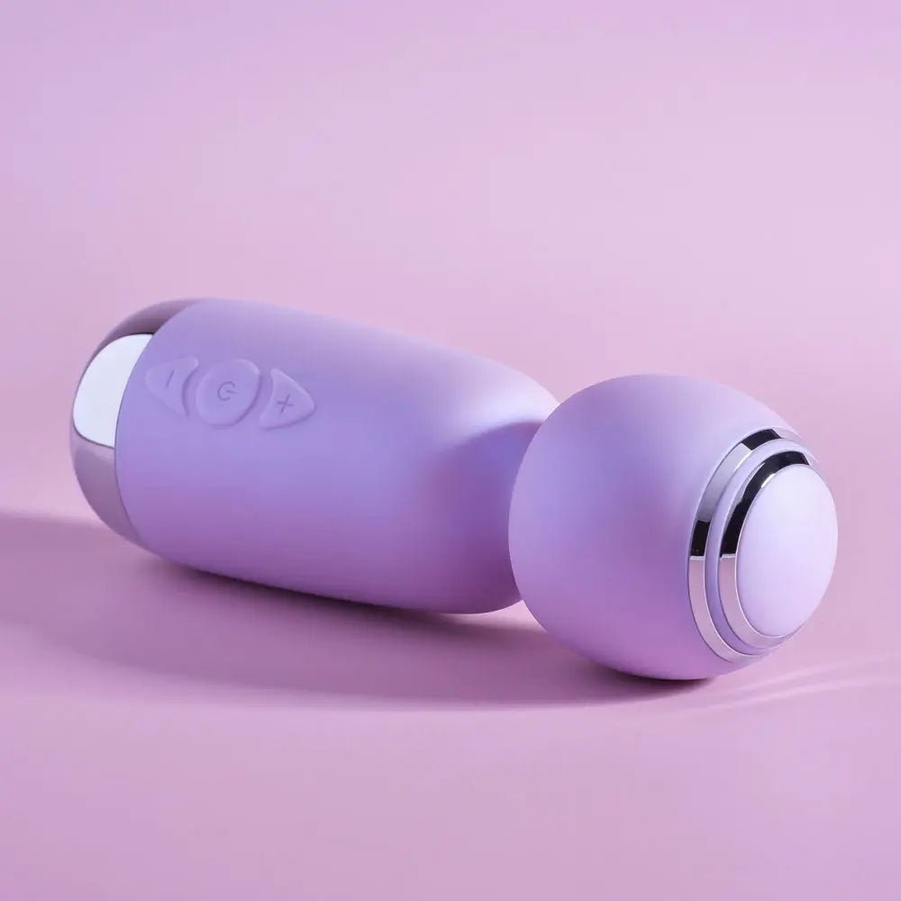 Shop affordable quality Playboy Pleasure ROYAL MINI - Lilac 12.5 cm USB Rechargeable Mini Wand Vibrator - Discreet Intimate Essentials - VIBRATORS - Playboy Pleasure