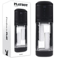 Playboy Pleasure SIDE PIECE - USB Rechargeable Warming Auto Stroker Playboy Pleasure Discreet Intimate Essentials.